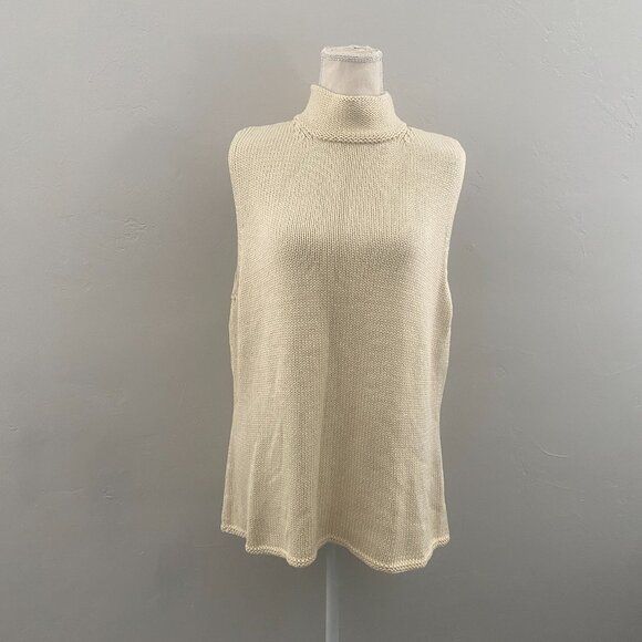 J.Jill Silk Sleeveless Sweater 3X - Picture 4 of 12